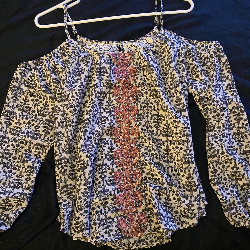 Cute off the shoulder blouse